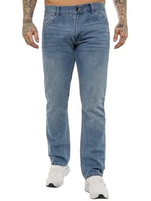 Enzo | Heren Regular Fit Rechte Jeans