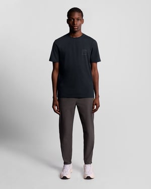 Lyle & Scott Sports Tonal Logo T-shirt - Marineblauw