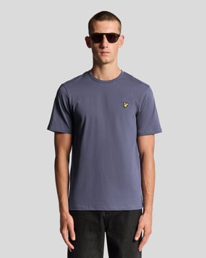 Lyle & Scott Katoenen Crew Neck T-Shirt - Grijs