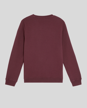 Lyle & Scott Jongens Klassieke Ronde Hals Sweatshirt - Bordeauxrood