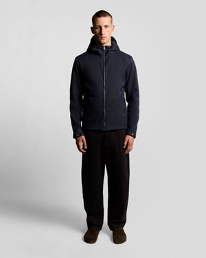 Lyle & Scott Waterafstotend Geïsoleerd Jack - Marineblauw
