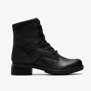 Hearth Parker Zwarte Leren Boots