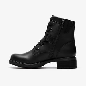 Hearth Parker Zwarte Leren Boots