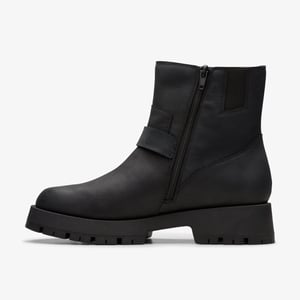 Ledwick Haley Zwarte Olieleer Boots