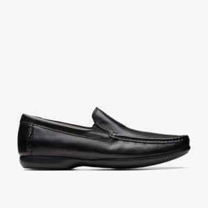 Finer Zon Zwarte Leren Schoenen