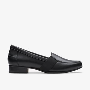 Juliet Beat Zwarte Leren Schoenen