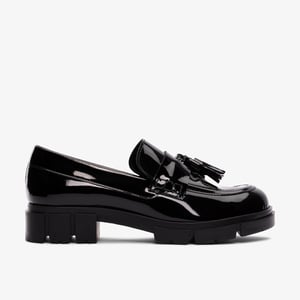 Teala Loafer Zwarte Patenten Schoenen