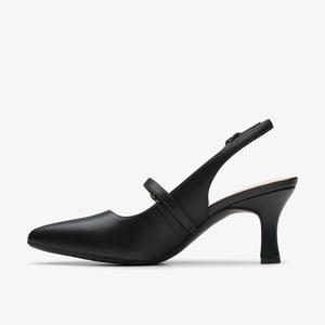 Kataleyna Ruby Zwarte Leren Schoenen