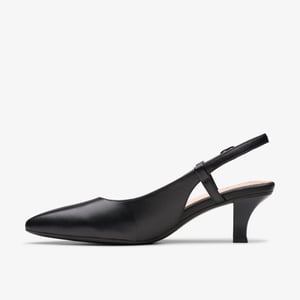 Kepley Lane Zwarte Leren Schoenen