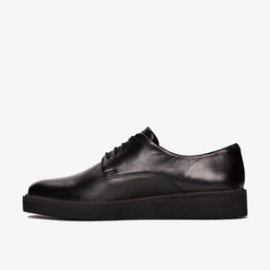 Glickly Derby 2 Zwarte Leren Schoenen
