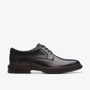 Burchill Derby Zwarte Leren Schoenen