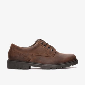 Lane Stride Bruine Leren Schoenen