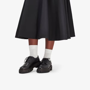 Page Walk Zwarte Leren Schoenen