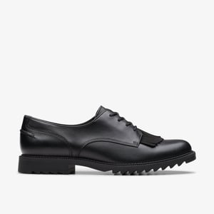 Griffin Mabel2 Zwarte Leren Schoenen