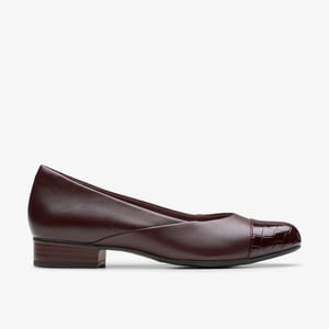 Juliet Rise Merlot Leren Schoenen