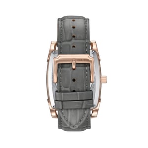 Heritor Automatic Valentin leren band horloge met datum