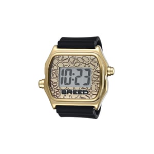 Breed Austin LCD siliconen ringhorloge