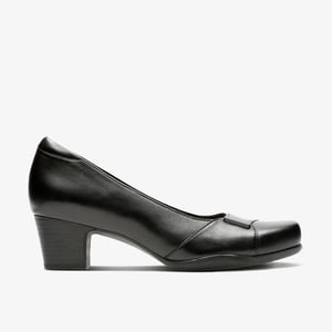 Rosalyn Belle Zwarte Leren Schoenen