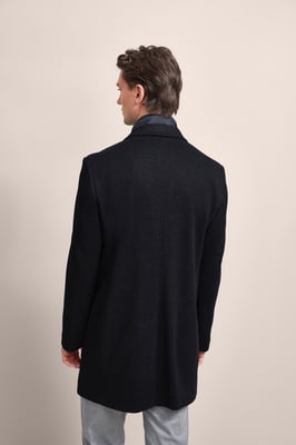 Bugatti Herren Mantel met giletflap