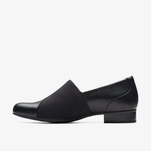Juliet Gem Zwarte Leren Schoenen