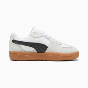 Puma Palermo Moda Leren Dames Sneakers Grijs/Zwart