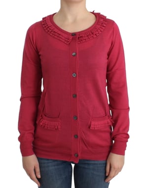 Rokjesafwerking Cardigan Trui
