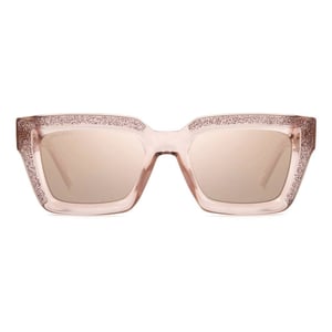 Megg Vierkante Glitter Zonnebril
