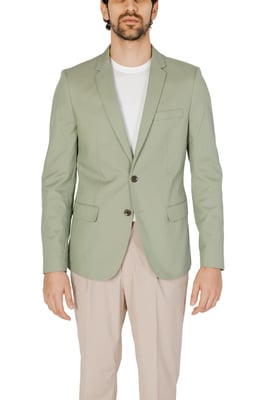 Casual Fit Blazer met Twee Knopen Sluiting