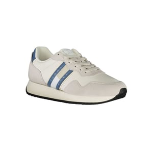 Tommy Hilfiger Witte Leren Sneakers voor Mannen
