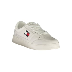 Tommy Hilfiger Witte Leren Sneakers voor Mannen