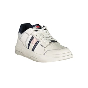Tommy Hilfiger Blauwe Leren Heren Sneakers