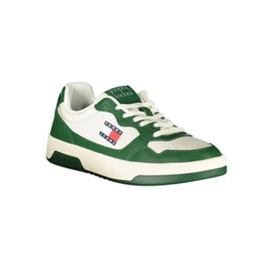 Tommy Hilfiger Witte Leren Sneakers voor Mannen