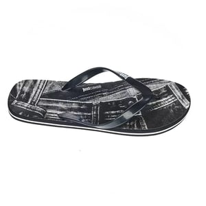 Denim Print Slippers Ju22576