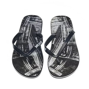 Denim Print Slippers Ju22576