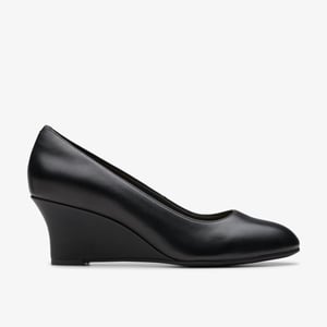 Olivette Parelo zwarte leren schoenen
