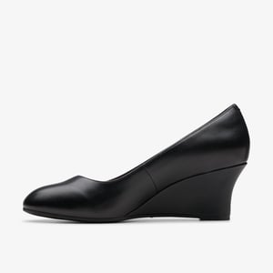 Olivette Parelo zwarte leren schoenen