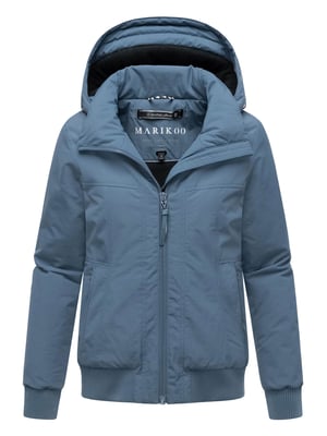 Marikoo dames winterjas Mooni 16 in bomberstijl met capuchon