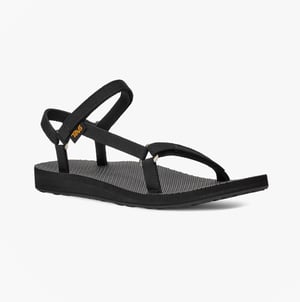 Teva Original Universal Dames Sandalen Slim Zwart