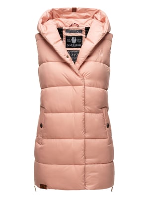 Navahoo dames lange gewatteerde bodywarmer Madilynaa – Warm & Comfortabel