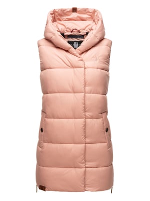 Navahoo dames lange gewatteerde bodywarmer Madilynaa – Warm & Comfortabel
