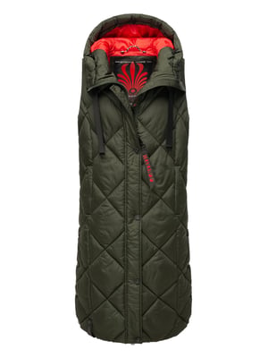 Navahoo lange dames bodywarmer Schnuckel – Modern & Met Capuchon