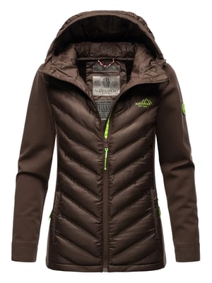 Navahoo Dames Gewatteerde Jas Nimm mich mit – Getailleerd, Stijlvol & Comfortabel met Capuchon
