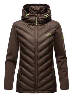 Navahoo Dames Gewatteerde Jas Nimm mich mit – Getailleerd, Stijlvol & Comfortabel met Capuchon