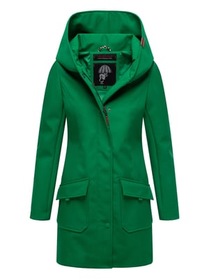 Marikoo dames softshelljas – Mayleen, waterafstotend met capuchon