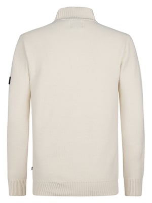 Petrol Industries - Heren Half-Zip Trui Ashland - Geel