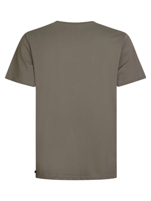 Petrol Industries - Heren Plus Size Artwork T-shirt Rockport - Groen