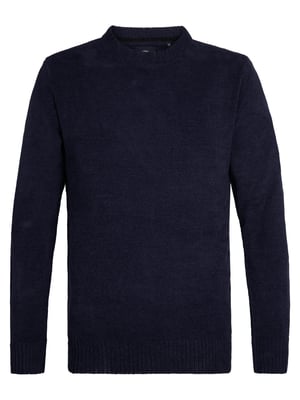 Petrol Industries - Heren Gebreide Trui Antigo - Blauw