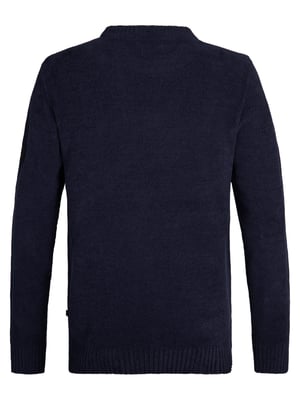 Petrol Industries - Heren Gebreide Trui Antigo - Blauw