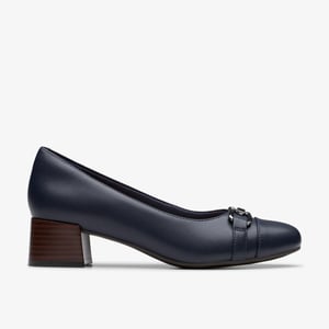 Iridessa Erin Marineblauwe Leren Schoenen