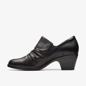 Emily2 Cove Zwarte Leren Schoenen